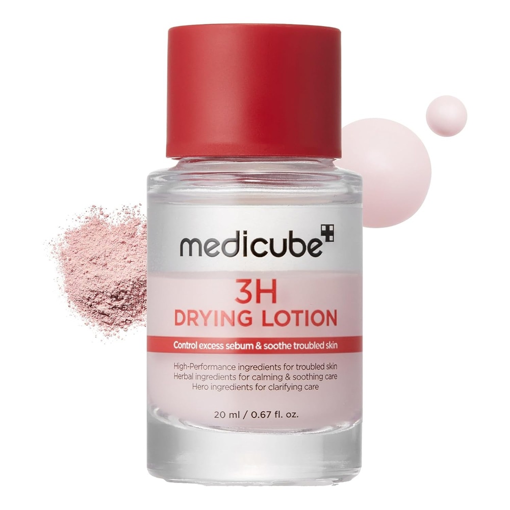 image:imagemedicube 3H Overnight Drying Lotion for Targeted Spot Care Spot Care for Troubled amp Oily Skin Calming Care with Calamine Centella amp Tea Tree Korean Skincare 067 fl oz071 Ounce Pack of 1