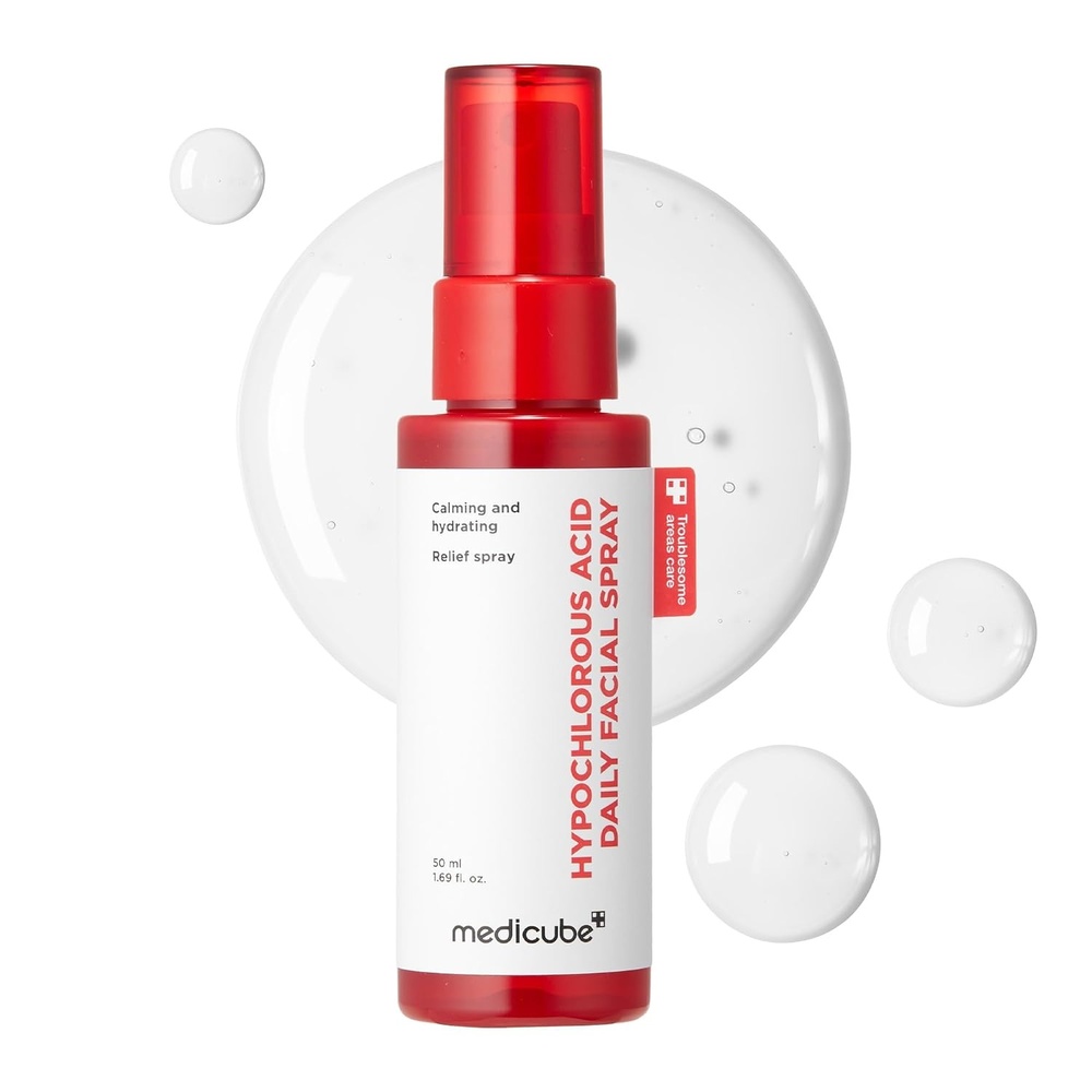 image:imagemedicube Power Soothing Spray with Hypochlorous Acid 422 floz HOCI Facial Mist for Soothing amp Calming All Skin Types Daily Skin Solution amp PostSun Care Korean Skincare 422 floz50 ml