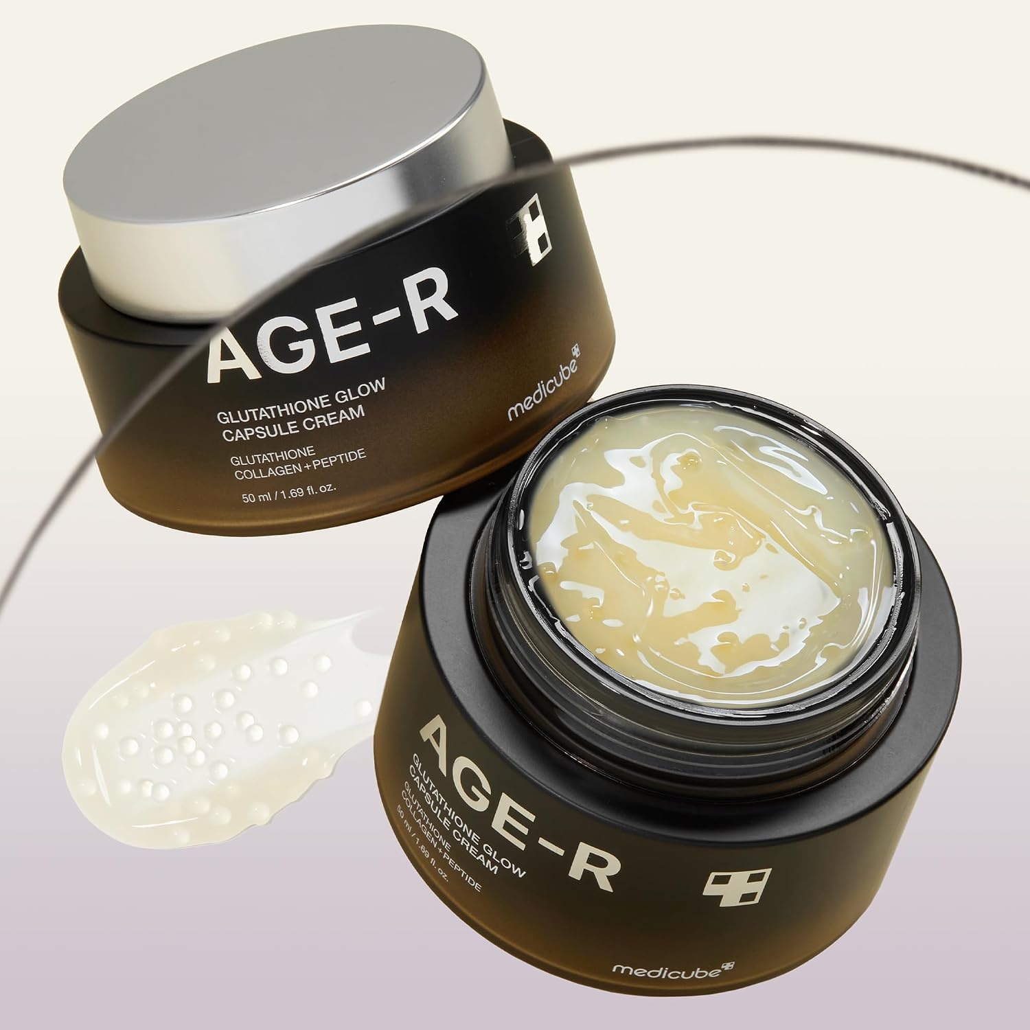 image:imagemedicube AGER Glutathione Glow Capsule Facial Cream Plump amp Hydrating Moisturizer with Collagen Peptide Soothing amp Glow Care Korean Skincare 169 floz169 Fl Oz Pack of 1