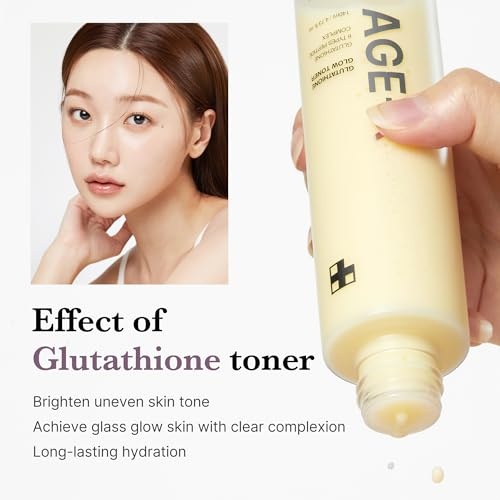 image:imagemedicube All Over Glow Skin Duo Deep Vitamin C Golden Capsule Face Moisturizer and AgeR Glutathione Glow Milky Toner