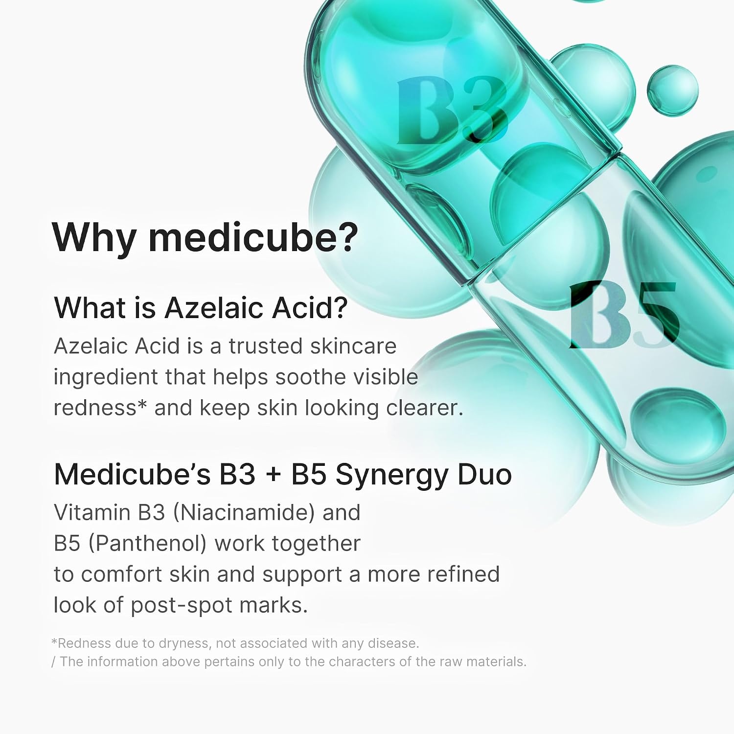 image:imagemedicube Azelaic Acid 10 Soothing Serum Clarifying Serum For Troubled amp OilyProne Skin with B3 amp B5 Korean Skincare 101 fl oz101 Fl Oz Pack of 1
