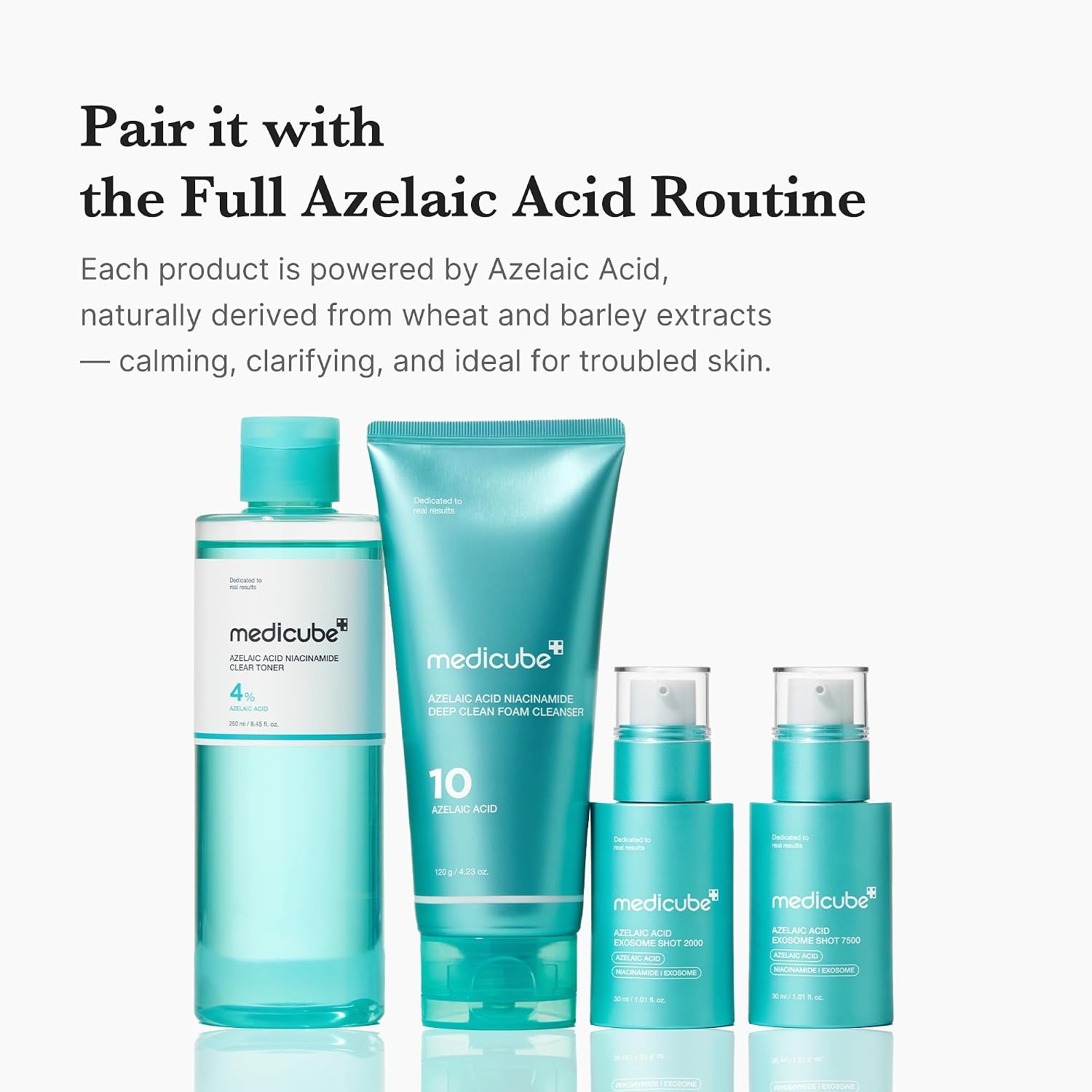 image:imagemedicube Azelaic Acid Niacinamide Clarifying Toner Troubled Skin Care Ideal for Purifying amp Calming with 4 Azelaic Acid amp 2 Niacinamide Korean Skin Care 845 floz