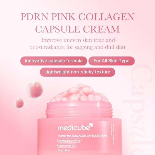 image:imagemedicube Capsule Cream Trio TXA Niacinamide Deep Vitamin C and Salmon DNA PDRN Capsule Cream Hydrating Clarifying Korean Skincare Set for Glowy Firm and Balanced Skin Tone