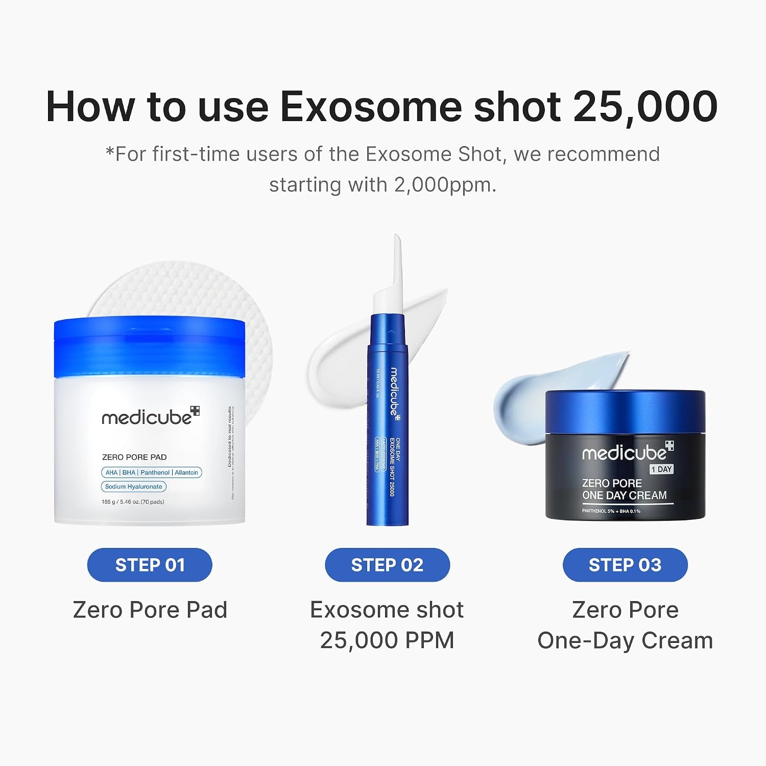 image:imagemedicube Exosome Shot Azelaic Acid 7500 PPM Spicule Facial Serum Ideal for Use After Spot Care amp Smoothing with Azelaic Acid Niacinamide Korean Skincare 101 floz043 Fl Oz Pack of 1