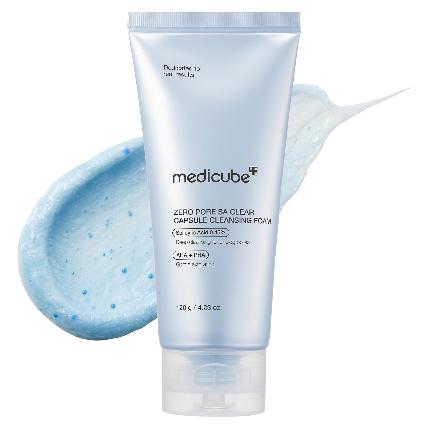 image:imagemedicube Facial Cleanser Zero Foam Cleanser for Pore amp Excess Oil Care Daily Gentle Cleansing Foam Excess Sebum Control Hydration Pore Minimization Korean Skincare Sensitive Skin 423 oz423 Fl Oz Pack of 1