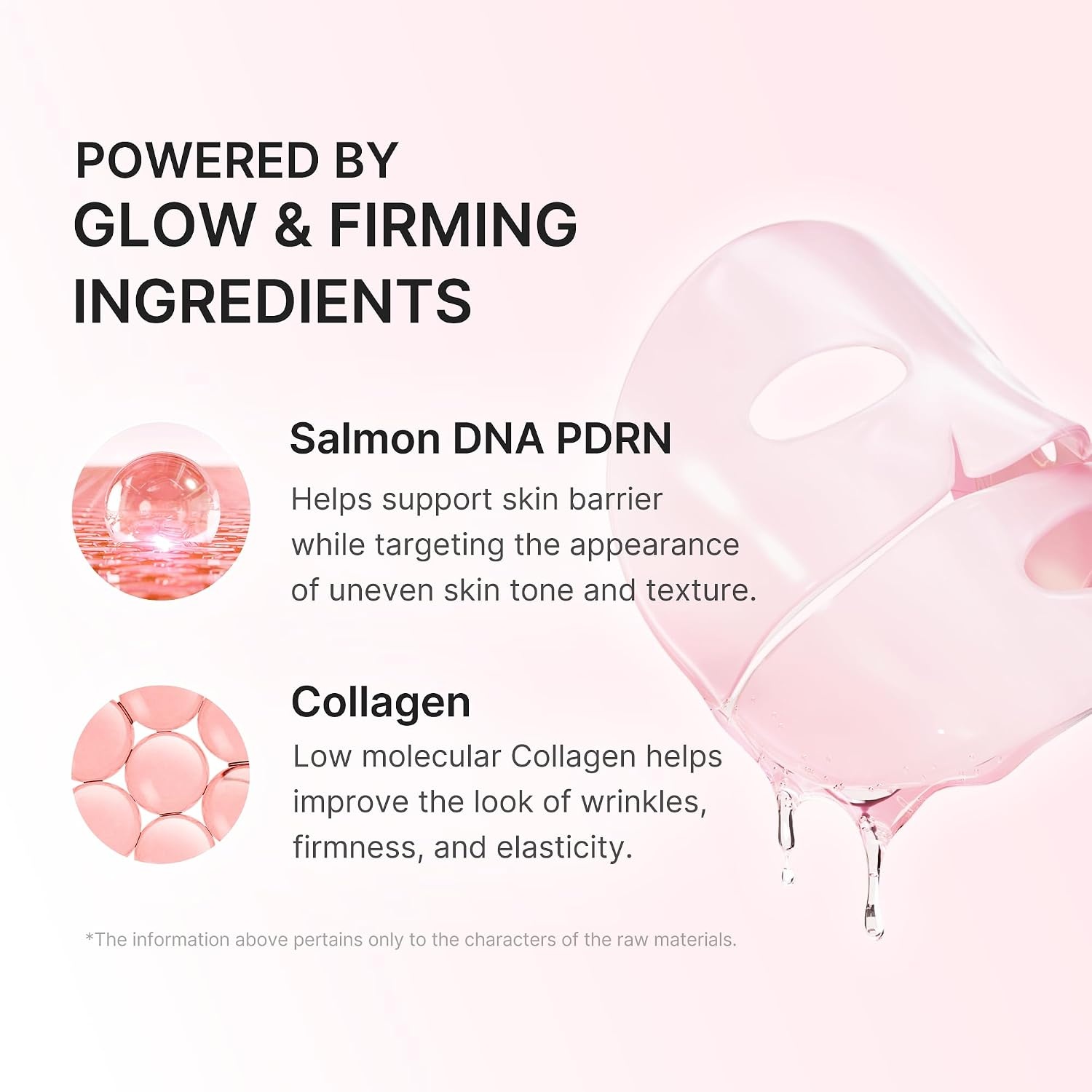 image:imagemedicube Jelly Gel Mask with Salmon DNA PDRN Pink Collagen Overnight Face Mask for Glass Glow Skin Elasticity Hydrating Firming and Moisturizing Korean Skincare 28g x 4eaPDRN