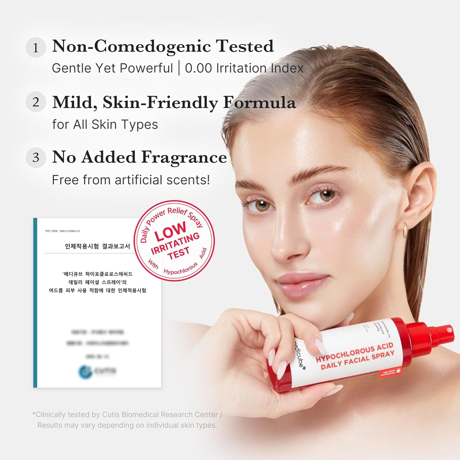 image:imagemedicube Power Soothing Spray with Hypochlorous Acid 422 floz HOCI Facial Mist for Soothing amp Calming All Skin Types Daily Skin Solution amp PostSun Care Korean Skincare 422 floz125 ml