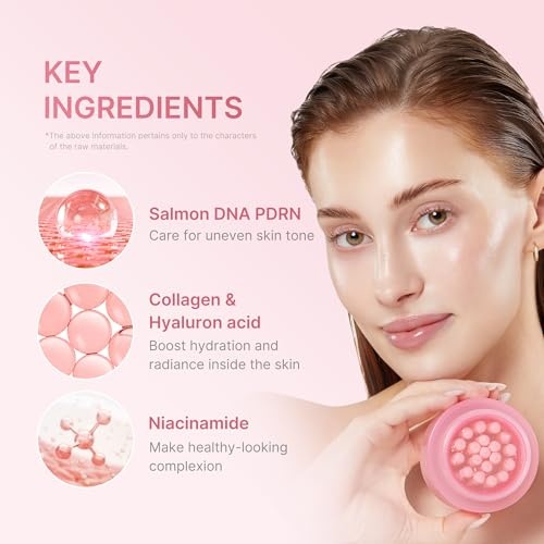 image:imagemedicube Salmon PDRN Renewal Duo Salmon DNA PDRN Pink Peptide Serum and Salmon DNA PDRN Pink Collagen Capsule Cream For Firm and Radiant Skin Korean Skincare Gifts for Women