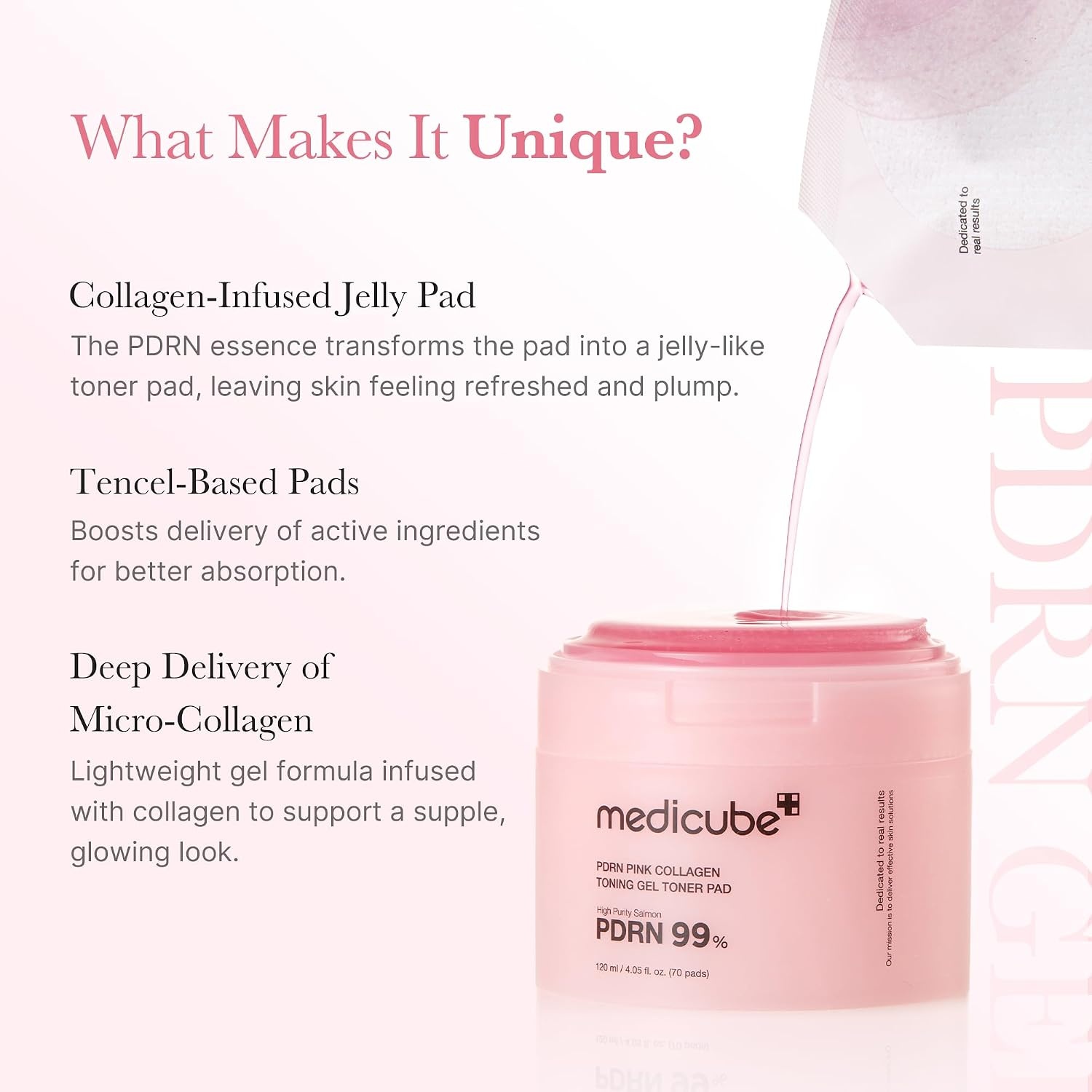 image:imagemedicube Toner Pads Kojic Acid Turmeric Clarifying Toner Pad for Troubled Skin amp Use After Spot Care Soothing with Kojic Acid Turmeric Niacinamide Glycolic Acid Korean Skin Care 70 Pads 1 PackWhite
