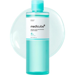 medicube Azelaic Acid Niacinamide Clarifying Toner | Troubled Skin Care – Ideal for Purifying & Calming with 4% Azelaic Acid & 2% Niacinamide, Korean Skin Care, 8.45 fl.oz