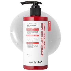 medicube Body Peel Shot with Hypochlorous Acid | Gentle Body Exfoliating for Dead Skin Cells & Uneven Texture – Rice Extract, Panthenol for Hydrating & Smoothing, 9.46 fl.oz(9.46 Fl Oz (Pack of 1))