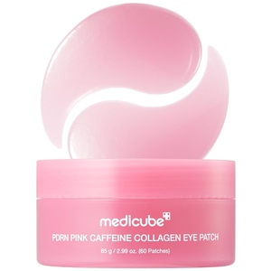 medicube Eye Patch PDRN Caffeine Collagen | Gel Eye Patches for the appearance of Dark Circles, Undereye Bags | Firming, Age-Defying Care with Retinol, Collagen | Korean Skincare | 30 Pairs(PDRN Collagen)