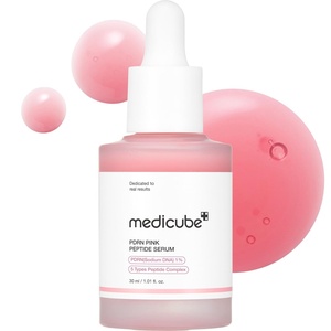 medicube PDRN Pink Peptide Serum with Salmon DNA | Pink Glow Serum with Peptides & Niacinamide for Hydration & Firm-Looking Skin | Uneven Tone Care | Korean Skincare, 1.01 fl. Oz(Pink)