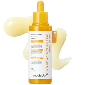 medicube Peel Shot with Hypochlorous Acid for Pores & Blackheads | Gentle Exfoliating Serum for Dead Skin Cells & Excess Sebum – Rice Extract, Panthenol for Hydrating & Smoothing, 2.7 fl.oz(Kojic Acid)