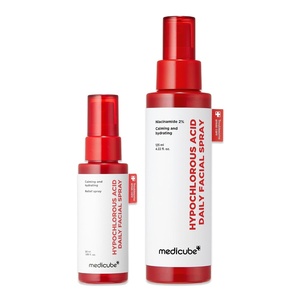 medicube Power Soothing Spray Duo: Hypochlorous Acid Full & Mini Set for Instant Hydration and Soothing Care | Hypochlorous Acid Facial Mist, Travel Size Gift Set, 1.69 fl.oz & 4.22 fl.oz