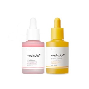 medicube Viral Serum Duo for Clear and Plump Skin: Kojic Acid Turmeric and PDRN Rose Pink Serum for Radiant Glow and Uneven Skin Tone & Texture Care | Giftable Skincare Set