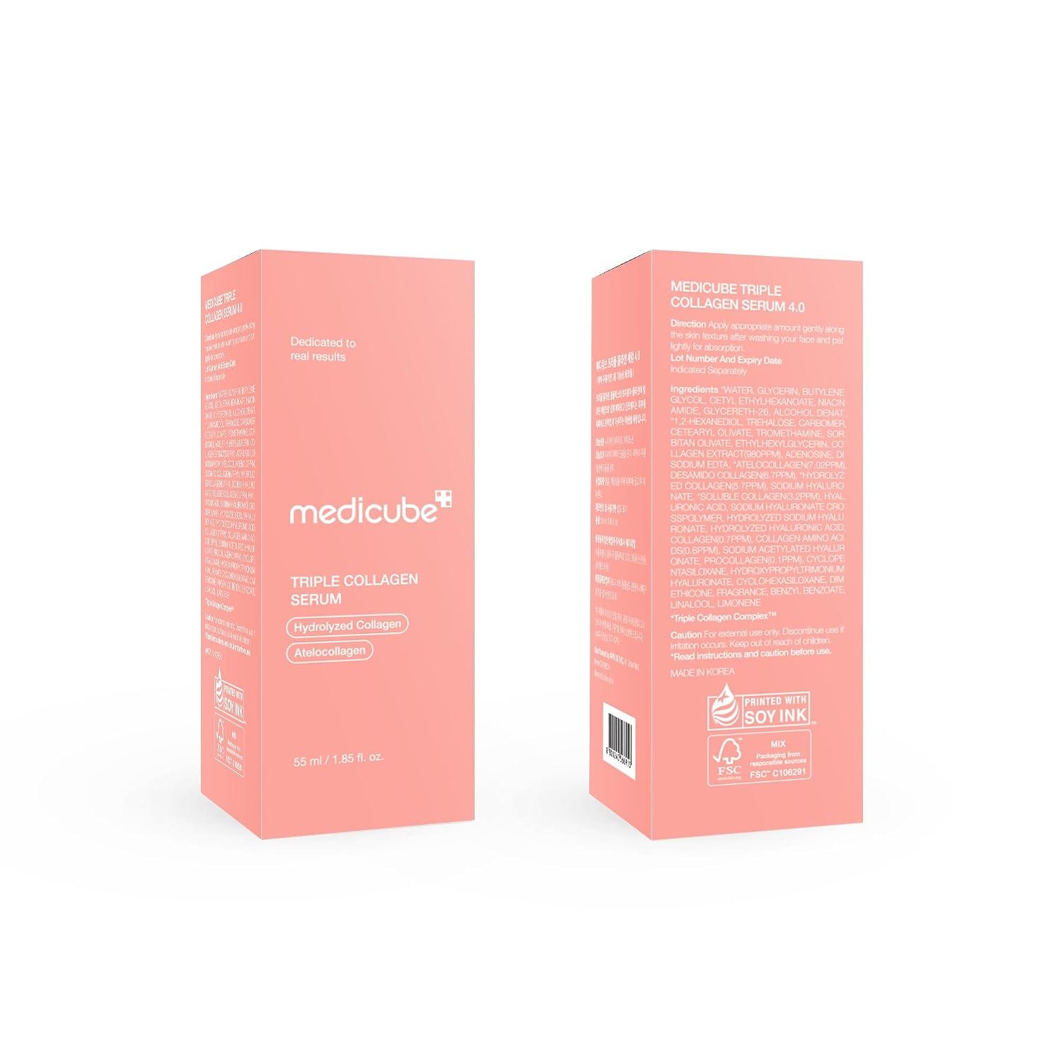 image:imageMedicube Triple Collagen Serum 185 floz Nourish dull skin with Triple Collagen Complex A lightweight serum with Niacinamide and Hyaluronic Acid Korean Skincare185 Fl Oz Pack of 1