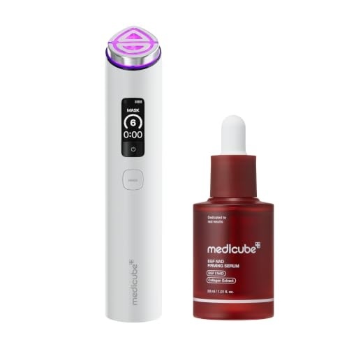 image:imagemedicube AgeDefying Device Duo NAD Serum and Booster Pro X2 White