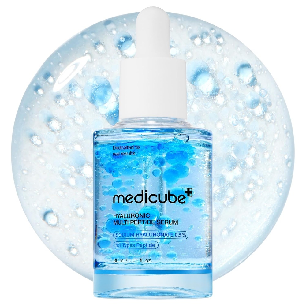 image:imagemedicube Hyaluronic Multi Peptide PDRN Serum Lightweight Hydrating Serum Lightweight WaterFull Facial Serum for All Skin Types Korean Skincare 101 floz