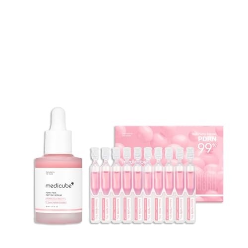 image:imagemedicube Intensive Moisture amp Skin Plumping Set Salmon DNA PDRN Pink Peptide Serum and Salmon DNA PDRN Pink One Day Serum
