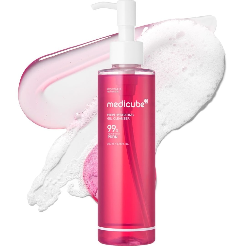 image:imagemedicube PDRN Jelly to Foam Cleanser Gentle Low pH Hydrating Cleanser Hydrating Daily Face Wash with PDRN Collagen amp LHA For All Skin Types Korean Skincare 200ml