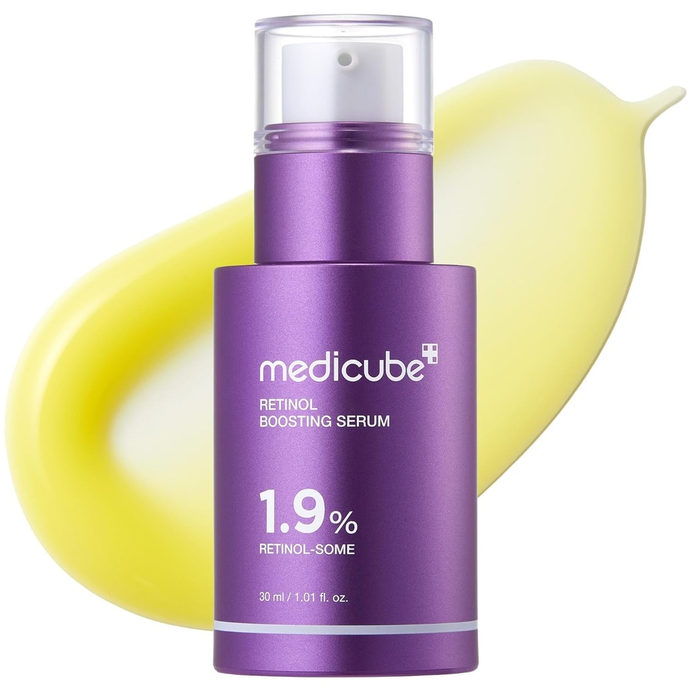 image:imagemedicube Retinol Boosting Serum Intensive Firming Hydration amp Plumping Care with Retinol Peptides amp Vitamins PoreRefining Smooth Radiant Skin Korean Skincare 101 fl oz