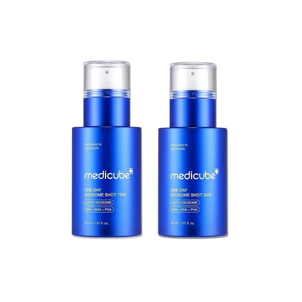 image:imagemedicube Zero Exosome Shot Duo Zero Exosome Shot 2000PPM Spicule Facial Serum and Zero Exosome SHot 7500PPM Spicule Facial Serum