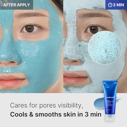 image:imagemedicube 3Step Zero Pore Care Trio Zero Pore Blackhead Cleansing Oil Zero Pore Mud Mask and Multi Pore Brush amp Mask Applicator AllinOne Blackhead amp Excess Sebum Facial Care Routine