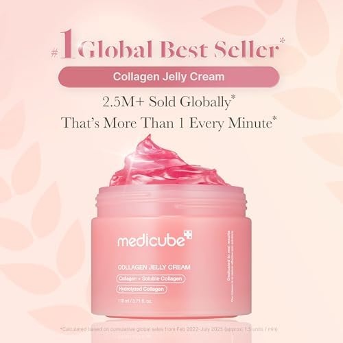 image:imagemedicube Affordable Value Trio for Pore amp Texture Care Zero Pore Pads 20 and Zero Exosome Shot 7500 PPM Spicule Facial Serum and Collagen Jelly Cream 110ml Korean Skincare Gifts for Women