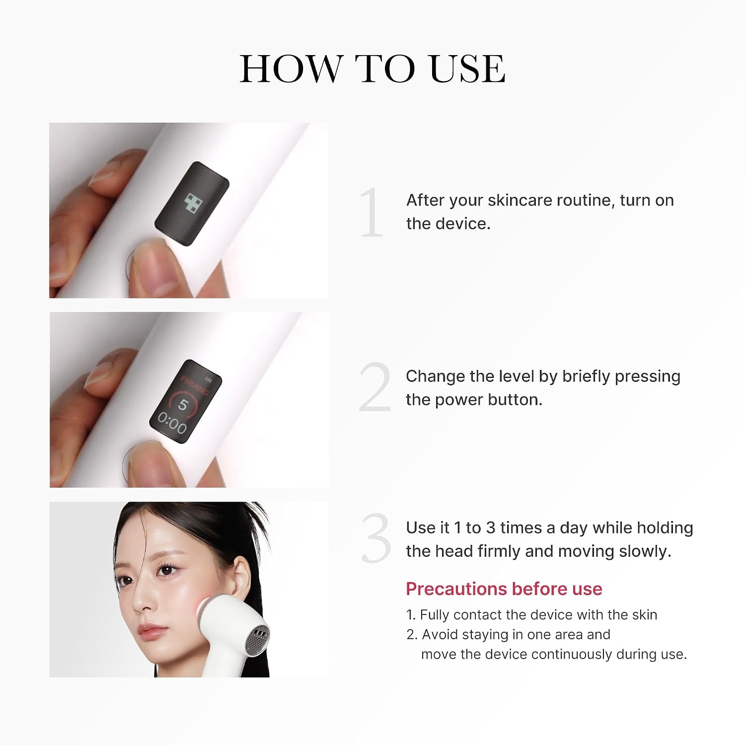image:imagemedicube AgeR Ultra Tune 4068 Hightech 2 in 1 skin care tool Skin elasticity Line care Radiance Korean facial tools