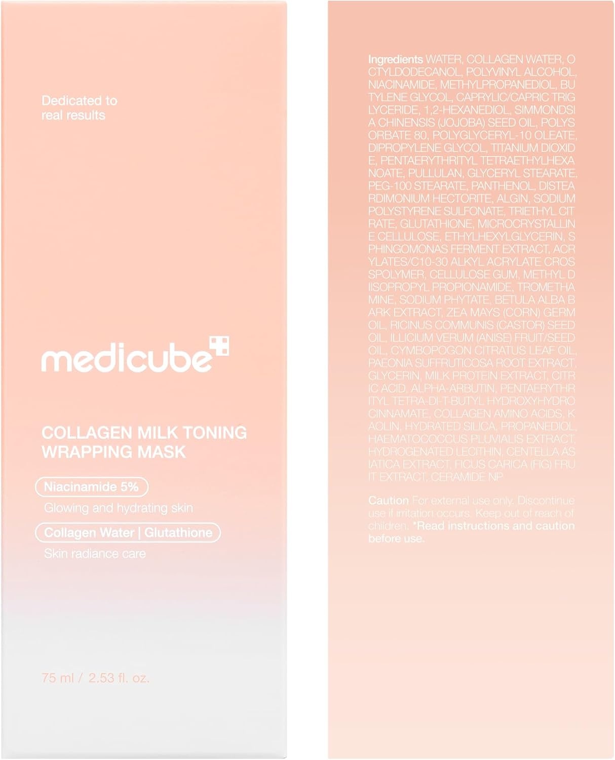 image:imagemedicube ClarifytoGlow Masking Set Zero Pore Pad 20 Collagen Glazed Milky Daytime Wrapping Mask for Exfoliation and Pore Care with LHA BHA Quick amp Easy Glow Care for Plumped Skin