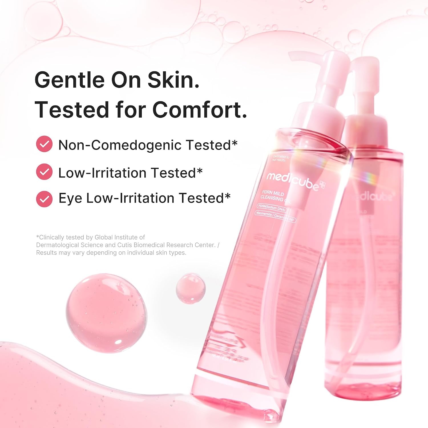 image:imagemedicube Cleansing Oil Zero Pore Blackhead Makeup Remover for all skin types Daily Moisture Facial Cleanser LowIrritation Korean Skin Care 205ml 693 flozPDRN Mild
