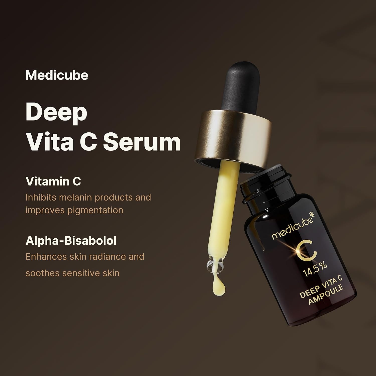 image:imagemedicube Deep Vita C Serum 20 Pure Vitamin C for Radiance amp Glow Helps Improve the Look of Uneven Skin Tone Korean Skincare 10 g x 3 Bottles035 Fl Oz Pack of 3