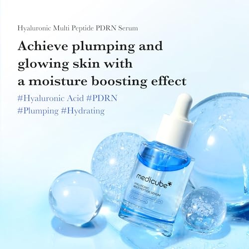 image:imagemedicube Hyaluronic Moisture Boosting Duo Hyaluronic Acid Capsule Cream and Hyaluronic Serum Set Deep Hydration Moisture Lock and Plumping Care for Smooth Healthy and Dewy Skin
