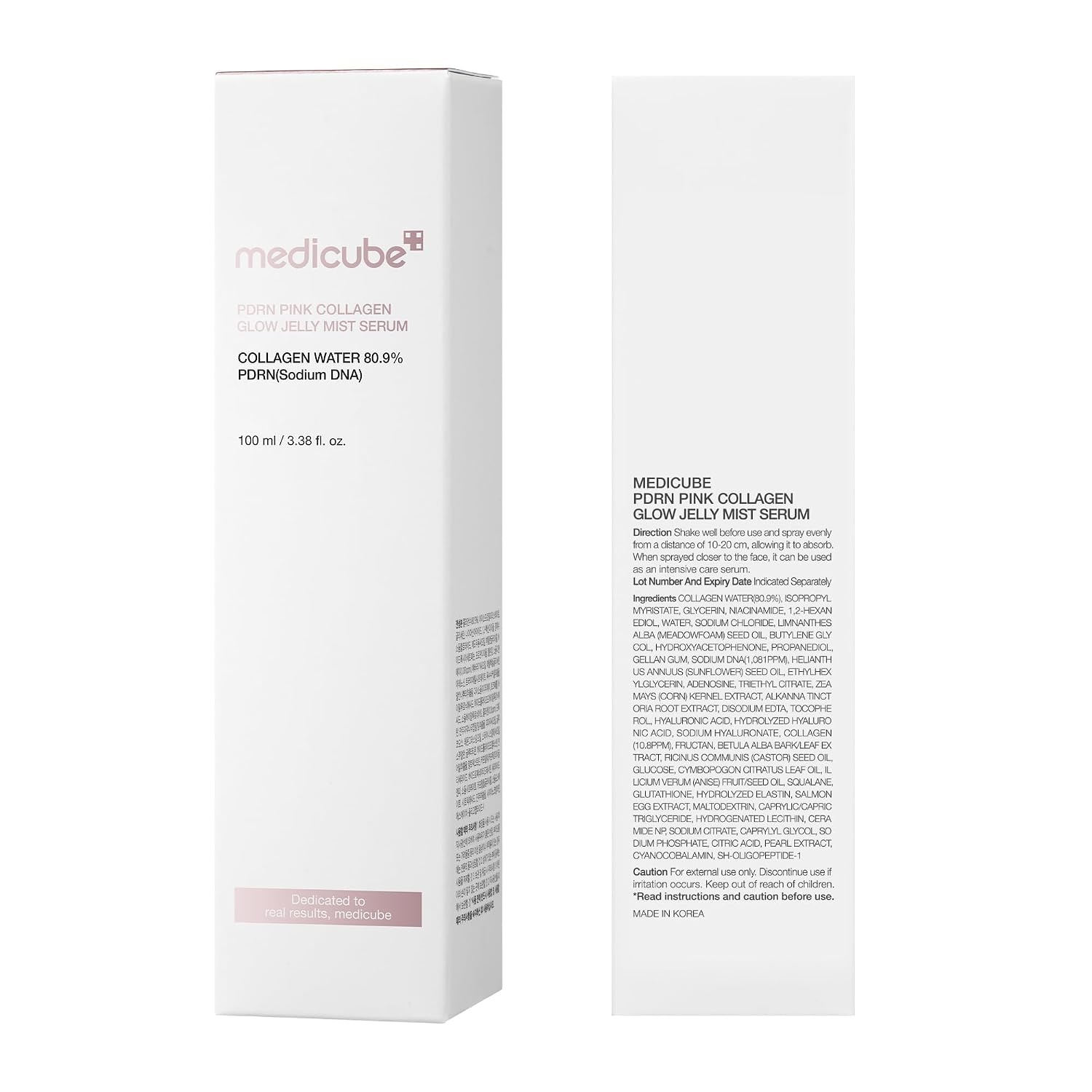 image:imagemedicube Jelly Mist Serum with Kojic Acid Turmeric 338 floz 2in1 Facial Spray and Serum with Vitamin C Turmeric Panthenol for Hydrating Calming Care Lightweight Refreshing MistPDRN Collagen