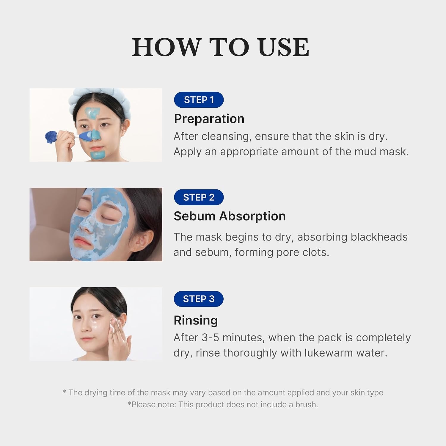 image:imagemedicube Korean HomeSpa Pore Care Routine Zero Pore Blackhead Mud Facial Mask and Zero Pore Blackhead Cleansing Oil