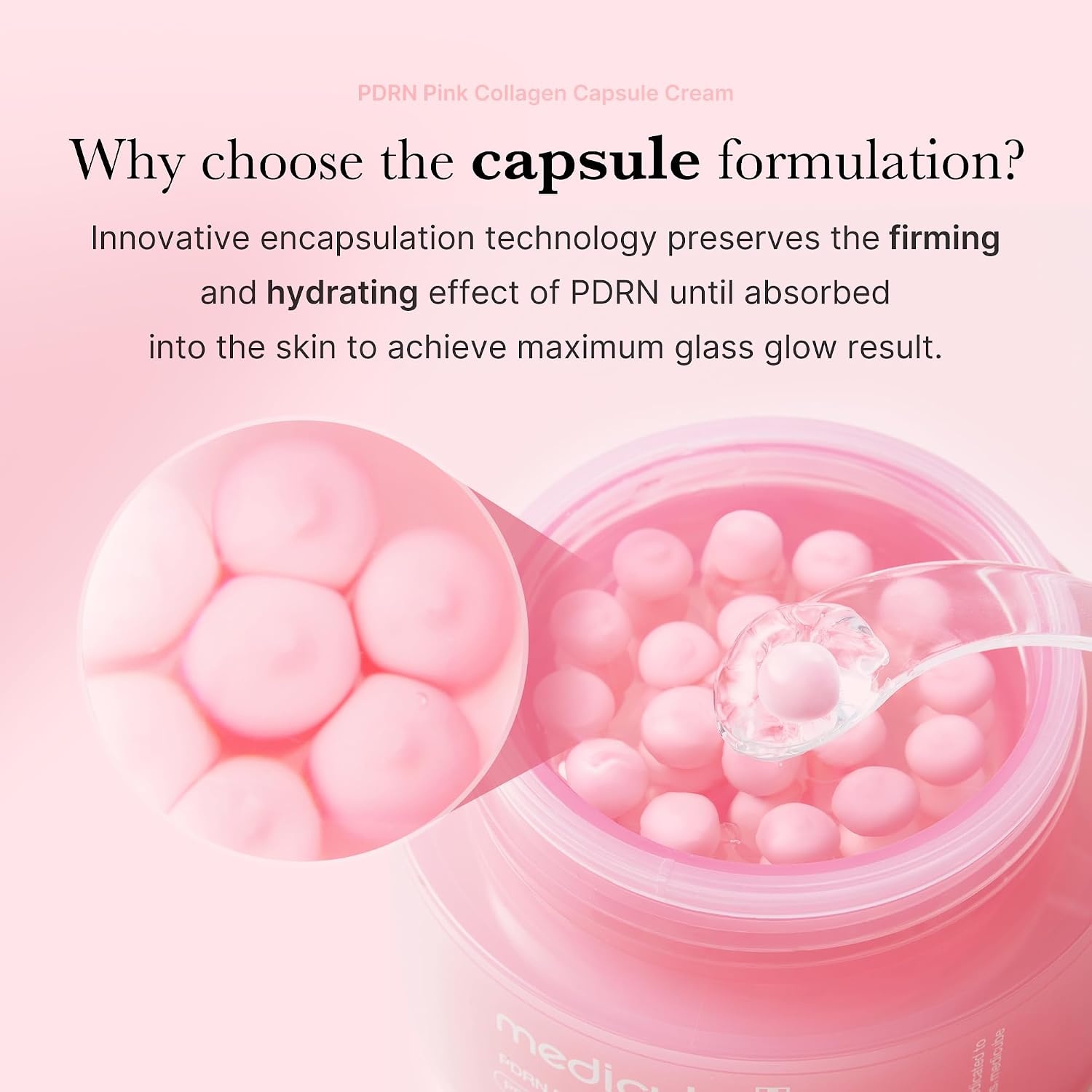 image:imagemedicube PDRN Cleanse amp Hydrate Duo Salmon DNA PDRN Pink Collagen Capsule Cream and PDRN Jelly to Foam Cleanser Lightweight Gel to Foam Cleanser and Moisturizer For Uneven Skin Tone