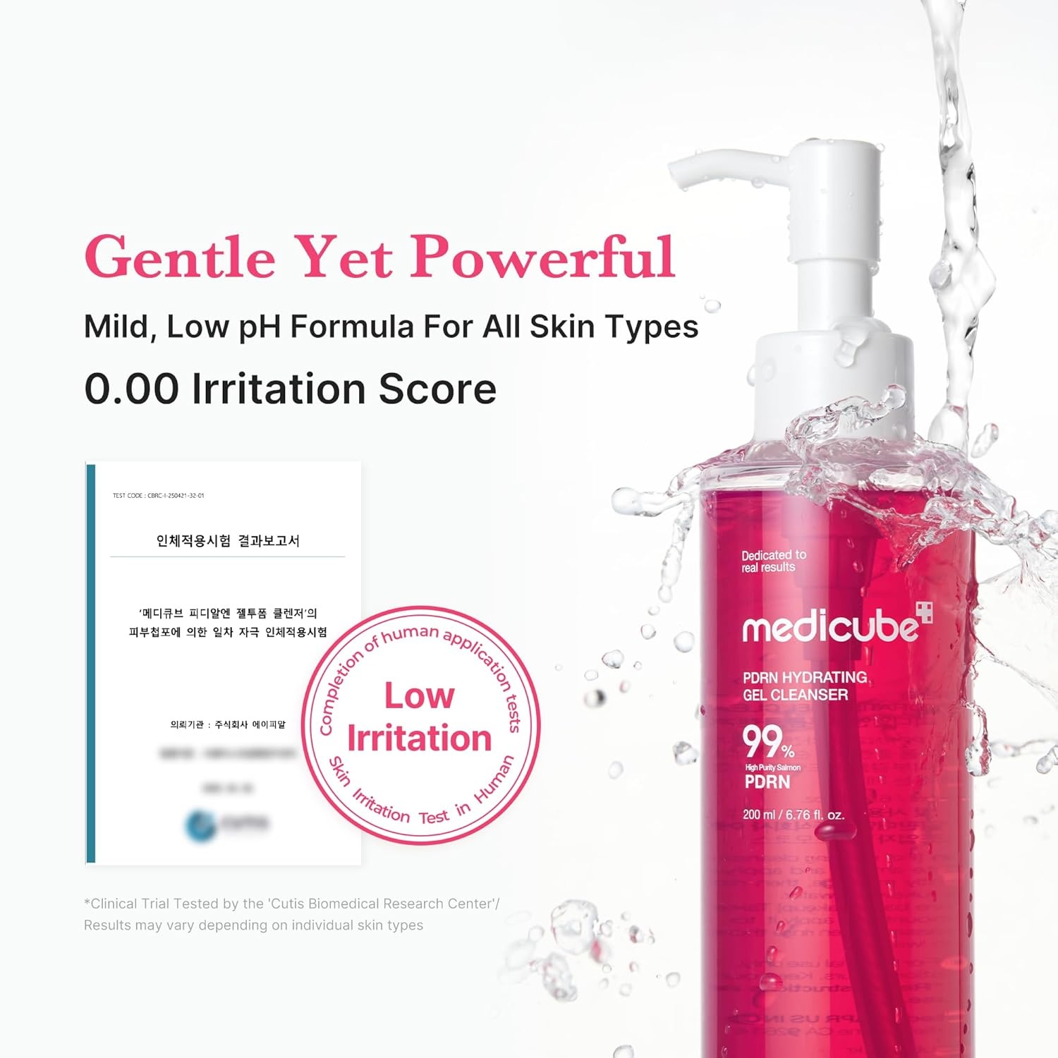 image:imagemedicube PDRN Jelly to Foam Cleanser Gentle Low pH Hydrating Cleanser Hydrating Daily Face Wash with PDRN Collagen amp LHA For All Skin Types Korean Skincare 200ml