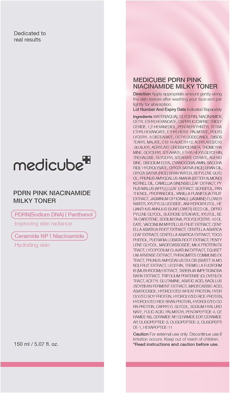 image:imagemedicube PDRN Toner Salmon DNA PDRN CICA Soothing Toner Lightweight Watery Toner with PDRN Niacinamide Peptides For Uneven Skin Tone amp Soothing Korean Skincare 845 fl ozSalmon PDRN Milky