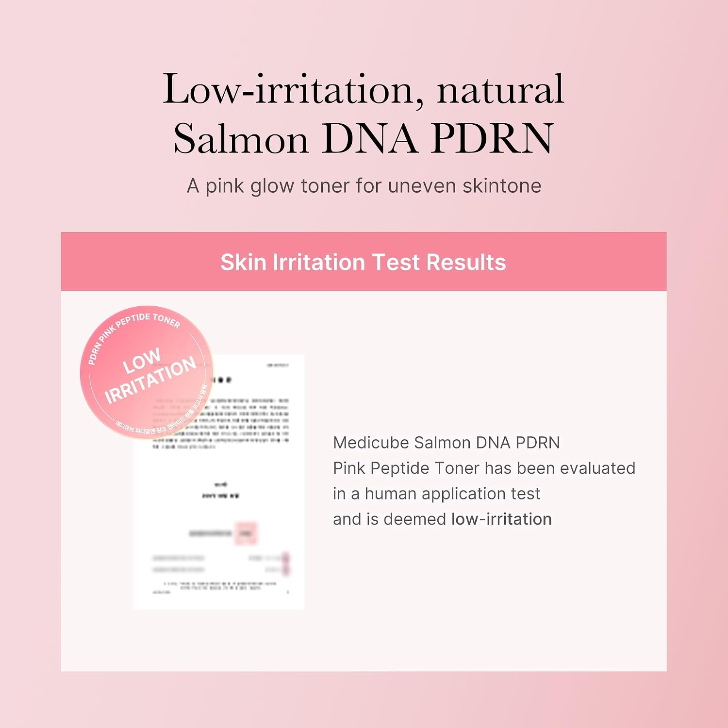 image:imagemedicube PDRN Toner Salmon DNA PDRN CICA Soothing Toner Lightweight Watery Toner with PDRN Niacinamide Peptides For Uneven Skin Tone amp Soothing Korean Skincare 845 fl ozSalmon PDRN Watery