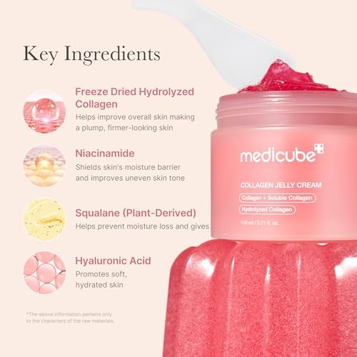 image:imagemedicube Pink Glow Home Care Duo PDRN Pink Peptide Toner and Collagen Jelly Cream 110ml
