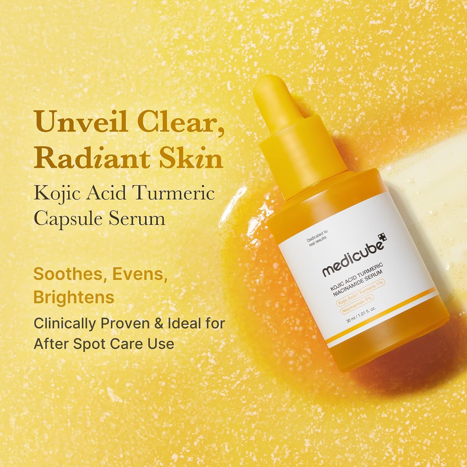 image:imagemedicube Viral Serum Duo for Clear and Plump Skin Kojic Acid Turmeric and Salmon DNA Pink Serum for Uneven Skin Tone amp Texture Care Korean Skincare Giftable Skincare Set Stocking Stuffers