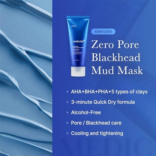 image:imagemedicube Zero Pore Blackhead Mud Mask with Jelly Brush Deep Pore Care Smooth amp Clear Skin Korean Skincare Skincare Set