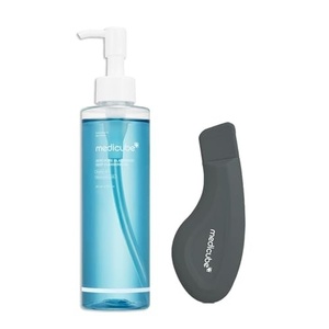medicube Deep Pore Cleansing Duo: Zero Pore Blackhead Cleansing Oil and Blackhead Cleaner Tool | Deep Cleansing Set for Excess Sebum & Hardened Impurities | Easy & Effective Cleansing Set