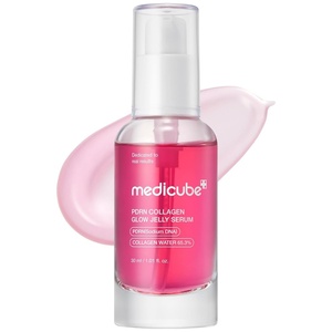 medicube PDRN Pink Collagen Glow Jelly Serum | Lightweight Water-Jelly For Plump & Supple Skin – Radiance & Elasticity Care, Korean Skin Care 1.01 fl.oz