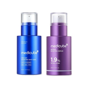 medicube Pore Refine & Retinol Boosting Serum Duo: Zero Exosome 2000 and Retinol Boosting Serum | Refine & Boost for clearer, firmer skin | Korean Skincare, Skincare Set, Gift for Women