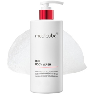 medicube Red Body Wash – Low pH Clarifying Body Wash For Back & Chest | Hydrating Body Wash with Niacinamide, AHA BHA PHA – Gentle Low pH Care & Cozy Musk Scent, 14.10 fl.oz(14.1 Ounce (Pack of 1))