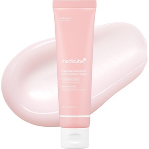 medicube Salmon DNA PDRN Pink Hyaluronic Moisturizing Cream | Blemish Relief, Hydration & Elasticity Care – For the Look of Uneven Skin Tone & Pores, Korean Skincare, 1.69 fl. oz.(Salmon DNA PDRN)
