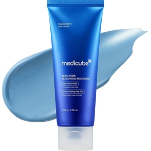 medicube Zero Pore Blackhead Mud Facial Mask – Skin Cooling & Pore Tightening – 3 Minute Quick Dry Formula with AHA, BHA, PHA, and Pore-Purifying Clay – Korean Mud Mask 3.52 oz(3.52 Ounce (Pack of 1))