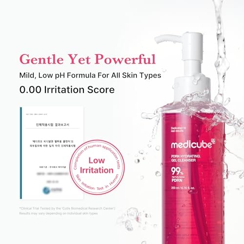 image:imagePDRN Cleanse and Prep Duo Salmon DNA PDRN Pink Peptide Serum and PDRN Jelly to Foam Cleanser Pink Duo for Cleansing and Glass Glow Skin Korean Skin Care